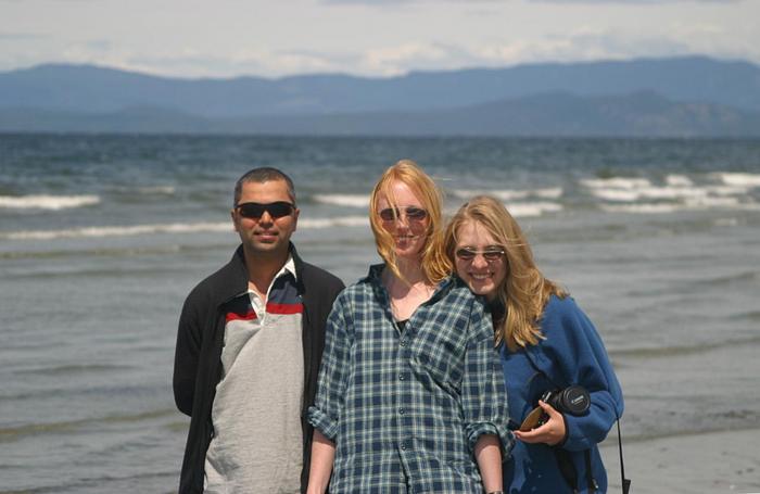 Qualicum Beach - Vijay, Katarina et Joanna