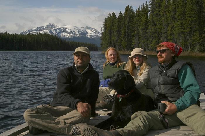 Turner Lake - Vijay, Katarina, Joanna et Stefan